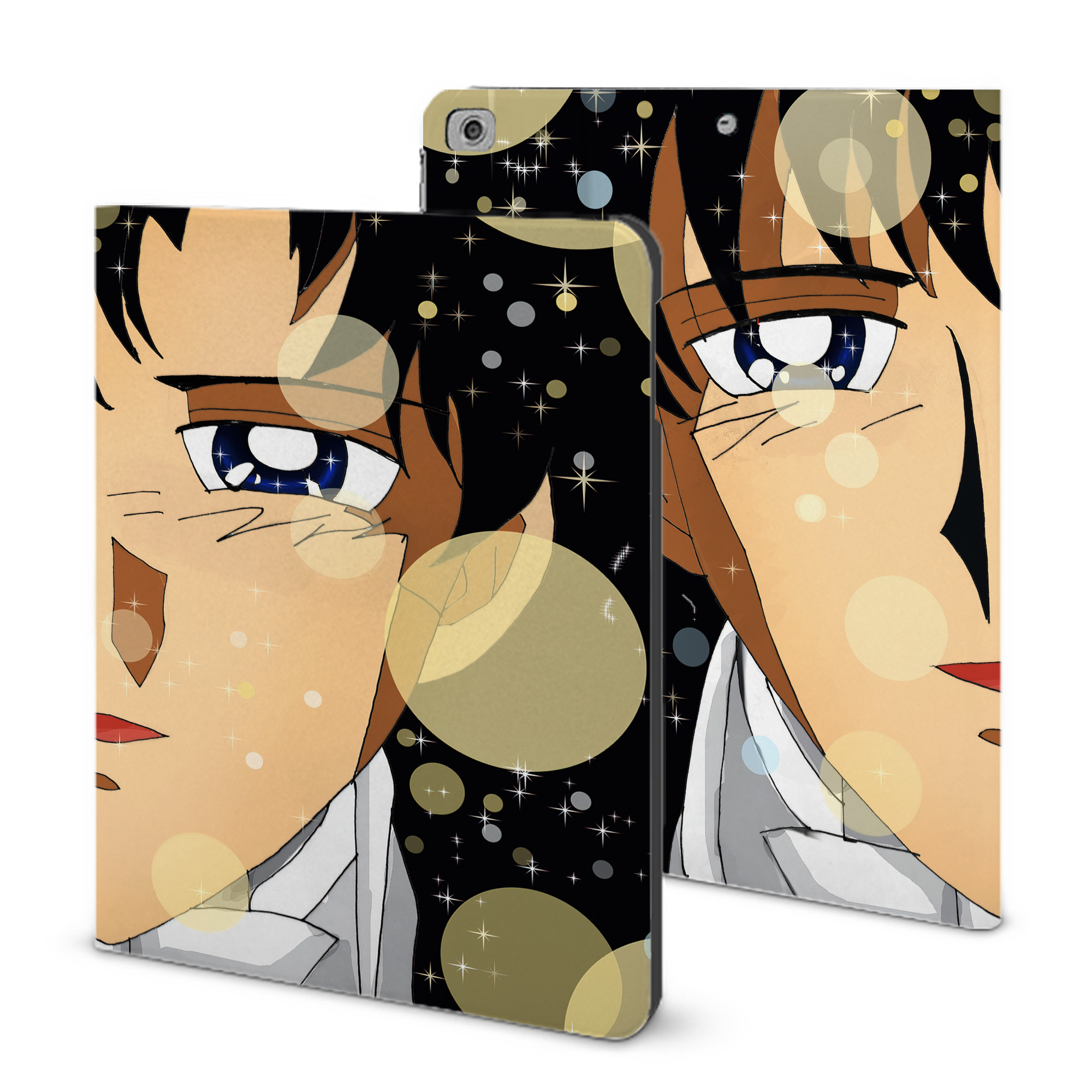 （画像用） 美少女戦士セーラームーン Sailor Moon IPad ケース ブック型 PUレザー TPU 耐衝撃 軽量 薄型 ペン収納なし 全面保護 IPad 各モデル対応